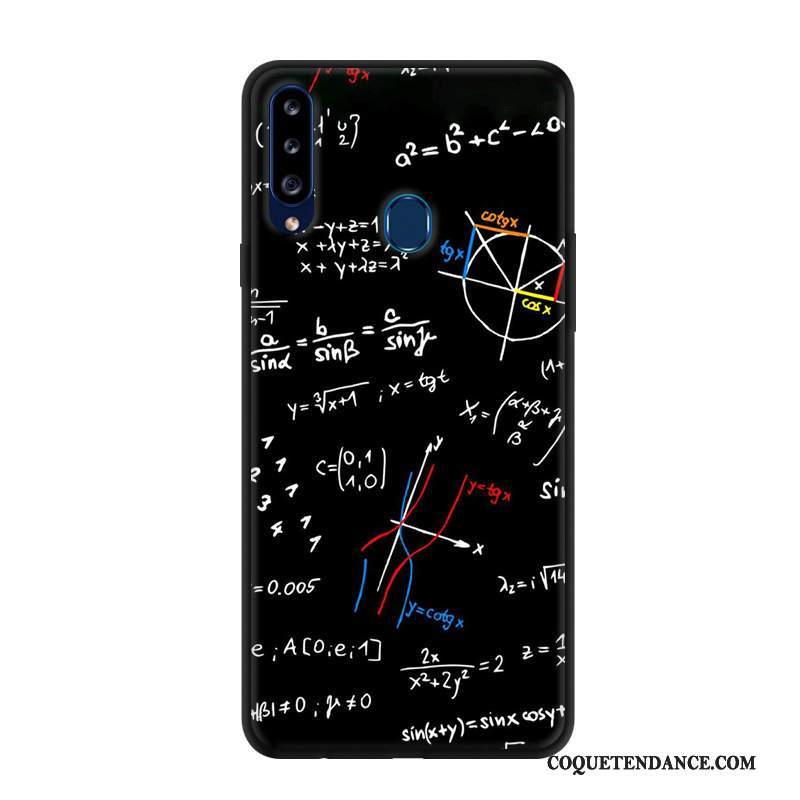 Samsung Galaxy A20s Coque Dessin Animé Incassable Étui Rouge De Téléphone