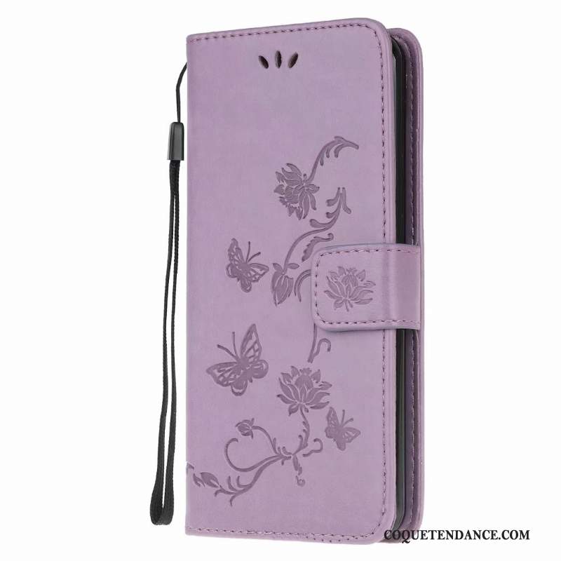 Samsung Galaxy A21s Coque Incassable Tout Compris De Téléphone Violet Clamshell