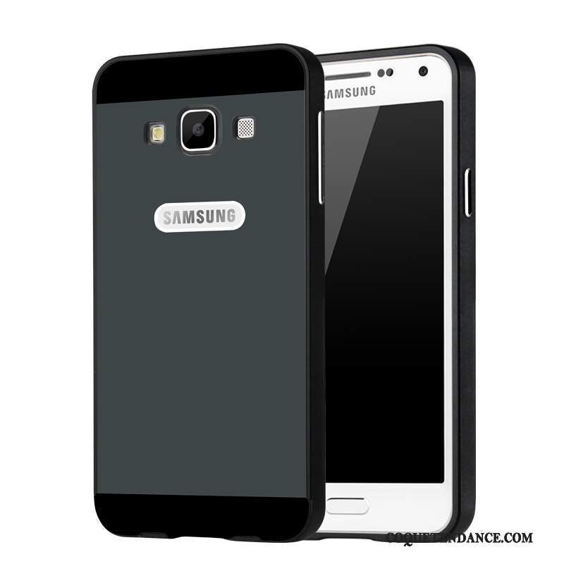 Samsung Galaxy A3 2015 Coque Protection Couvercle Arrière Étui Métal Border