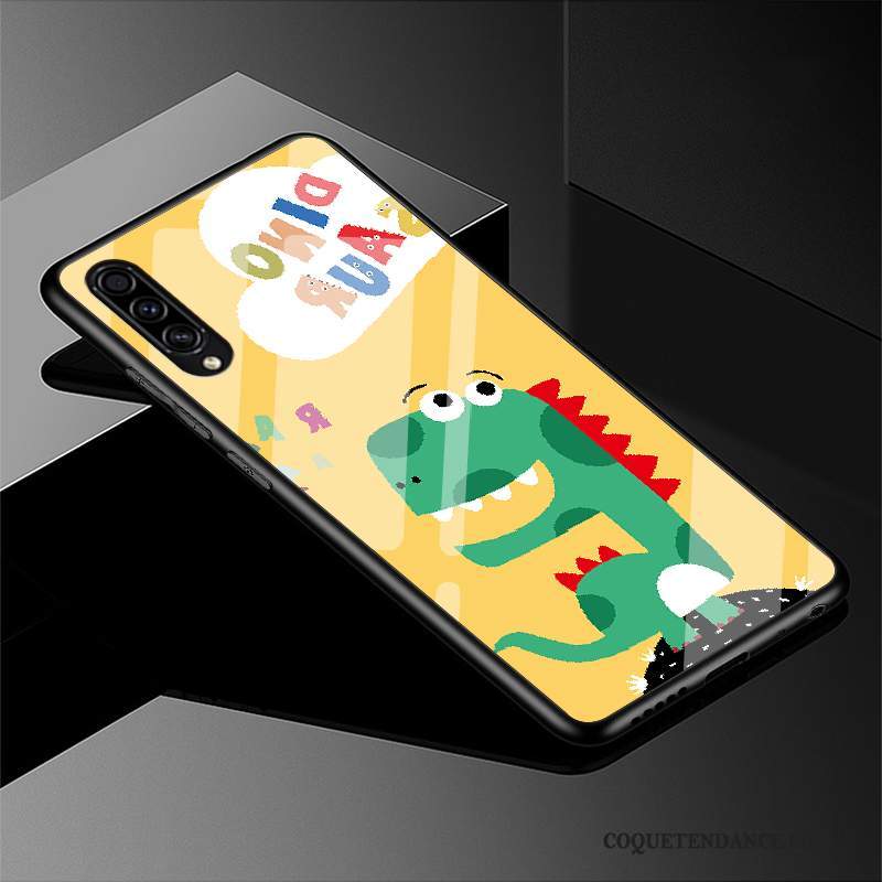Samsung Galaxy A30s Coque Dessin Animé Tout Compris Verre De Téléphone Silicone
