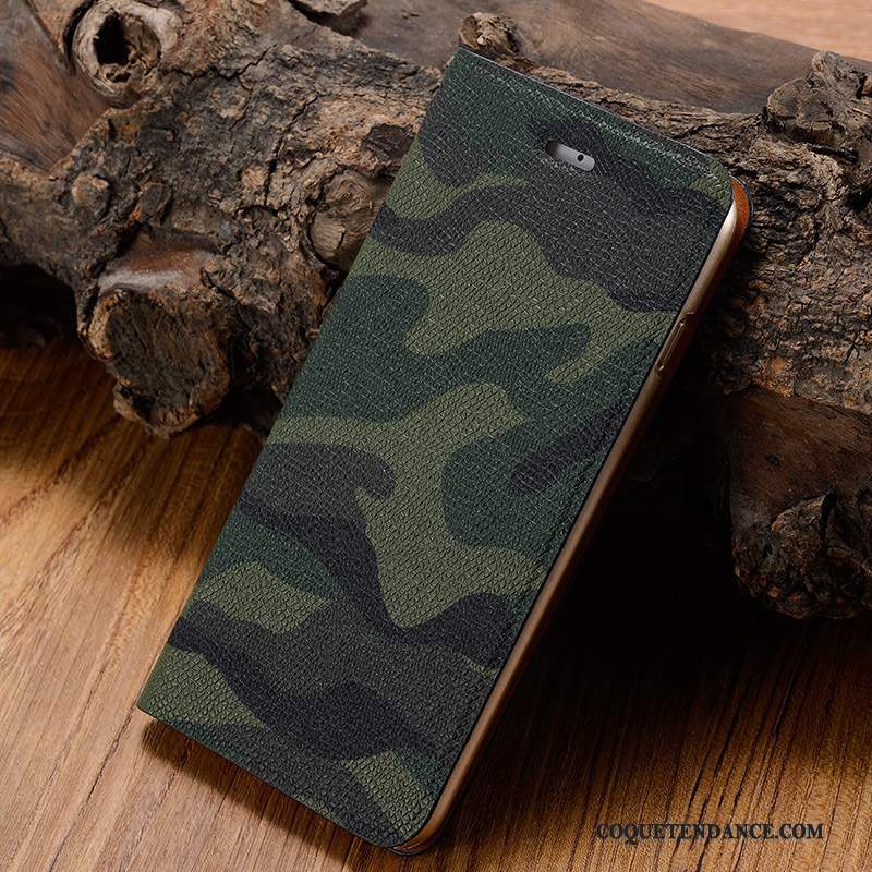 Samsung Galaxy A5 2015 Coque Cuir Véritable De Téléphone Personnalisé Camouflage Étui