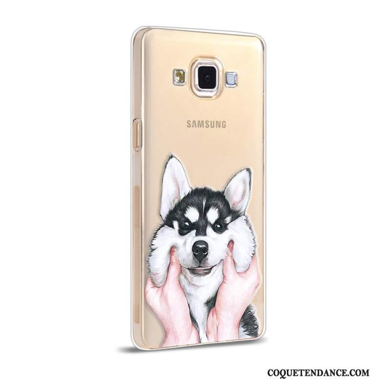 Samsung Galaxy A5 2015 Coque De Téléphone Bleu Protection Étui Fluide Doux