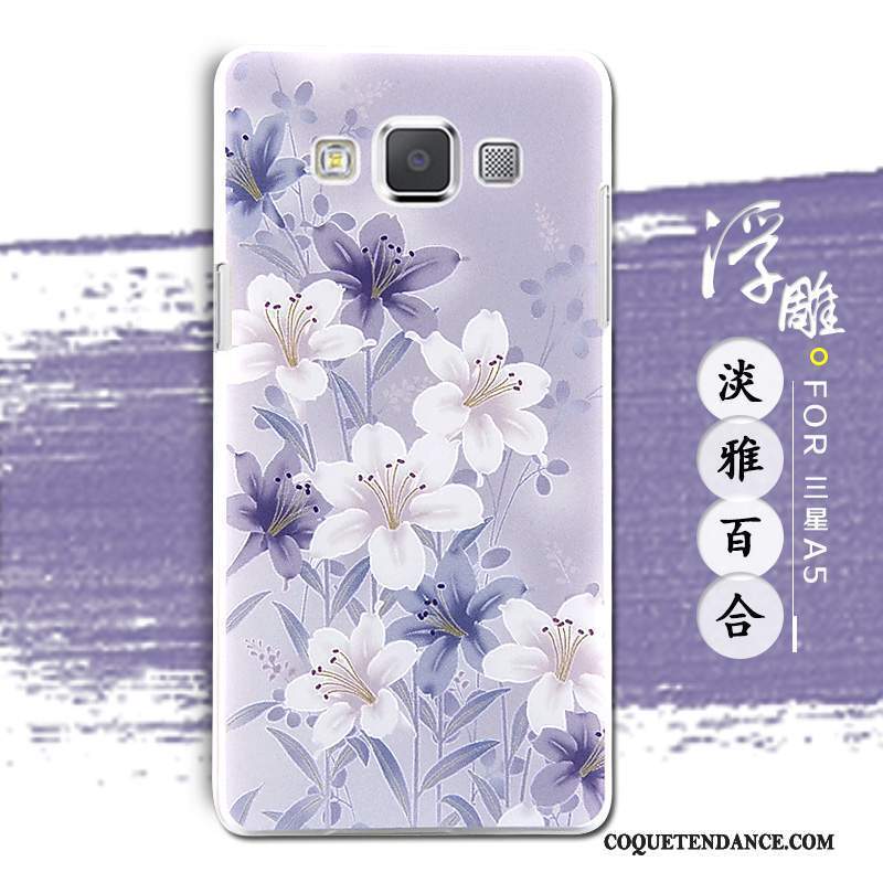 Samsung Galaxy A5 2015 Coque Dessin Animé Peinture De Téléphone Gaufrage Étui