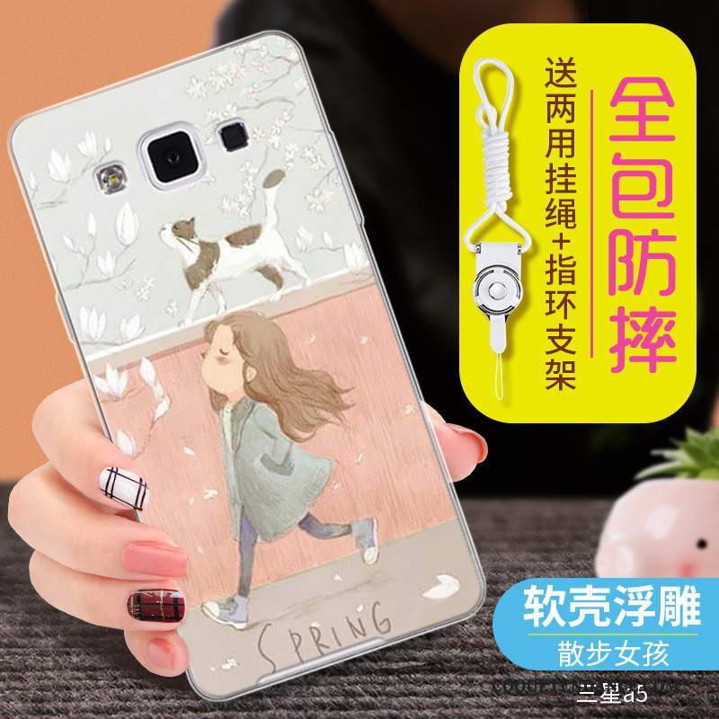 Samsung Galaxy A5 2015 Coque Protection Transparent Silicone De Téléphone Incassable