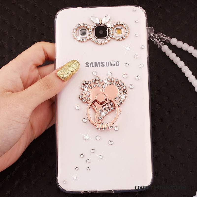 Samsung Galaxy A5 2015 Coque Strass Silicone Créatif Étui De Téléphone