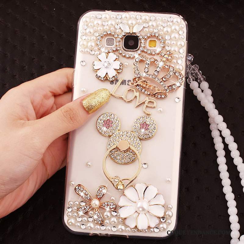 Samsung Galaxy A5 2015 Coque Strass Silicone Créatif Étui De Téléphone