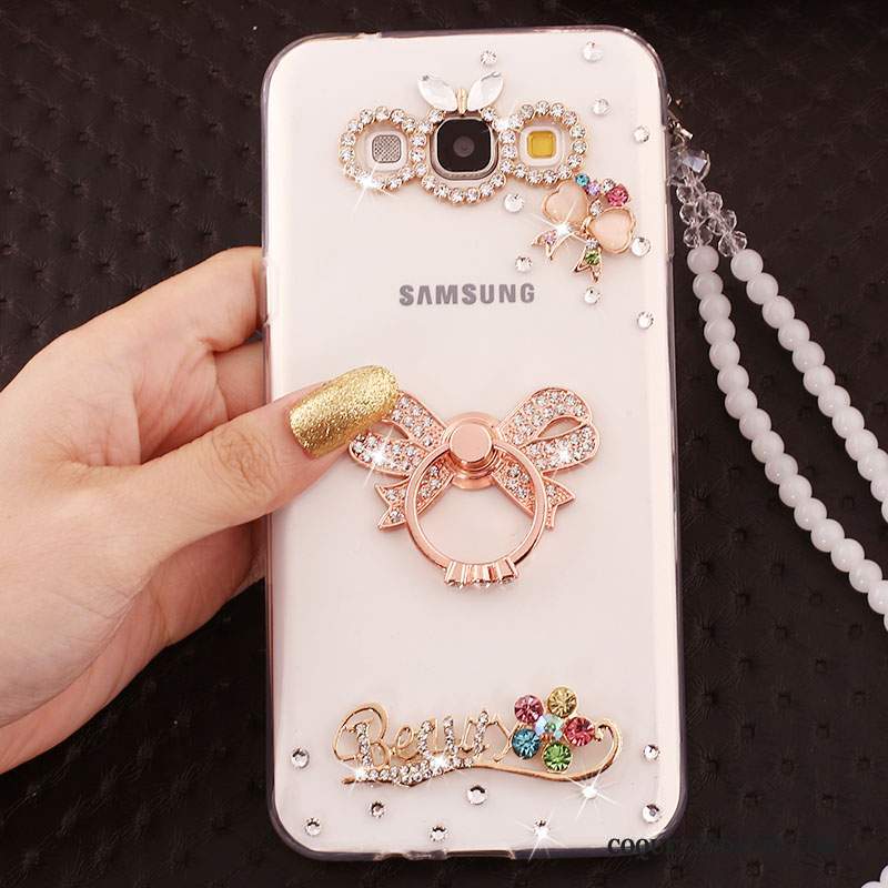 Samsung Galaxy A5 2015 Coque Strass Silicone Créatif Étui De Téléphone