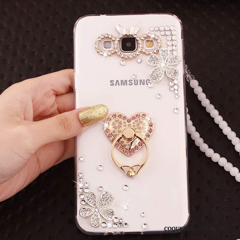 Samsung Galaxy A5 2015 Coque Strass Silicone Créatif Étui De Téléphone