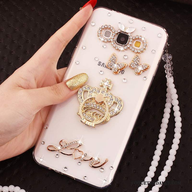 Samsung Galaxy A5 2015 Coque Strass Silicone Créatif Étui De Téléphone