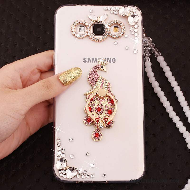 Samsung Galaxy A5 2015 Coque Strass Silicone Créatif Étui De Téléphone