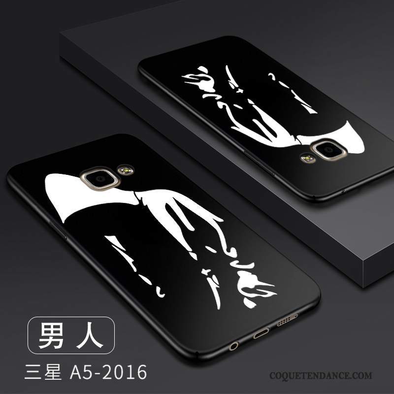 Samsung Galaxy A5 2016 Coque Personnalité Délavé En Daim Dessin Animé De Téléphone Créatif