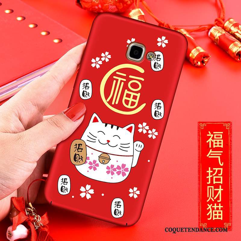 Samsung Galaxy A5 2016 Coque Richesse Chat Tendance Difficile Protection