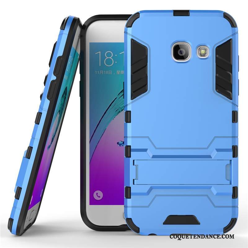 Samsung Galaxy A5 2017 Coque Difficile Bleu Marin Étui De Téléphone Silicone
