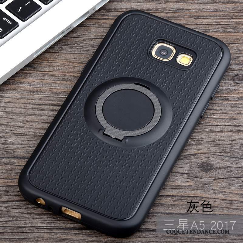 Samsung Galaxy A5 2017 Coque Tendance De Téléphone Incassable Silicone Anneau