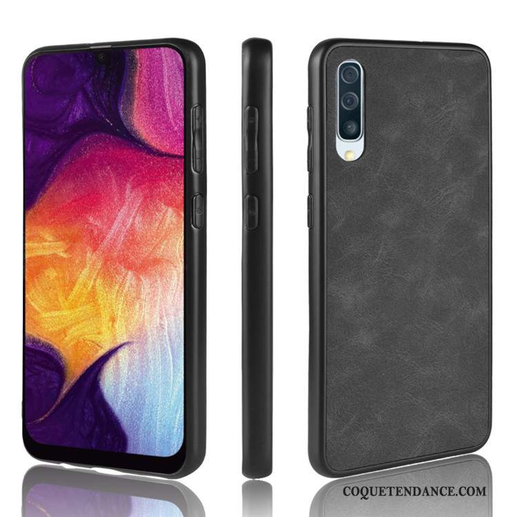 Samsung Galaxy A50 Coque Cuir Incassable Difficile Coque De Téléphone