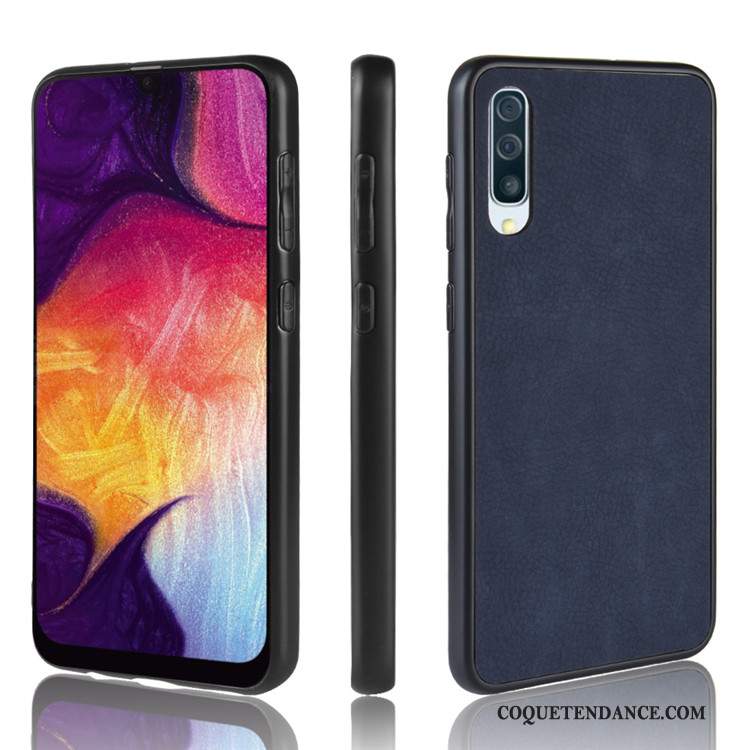 Samsung Galaxy A50 Coque Cuir Incassable Difficile Coque De Téléphone