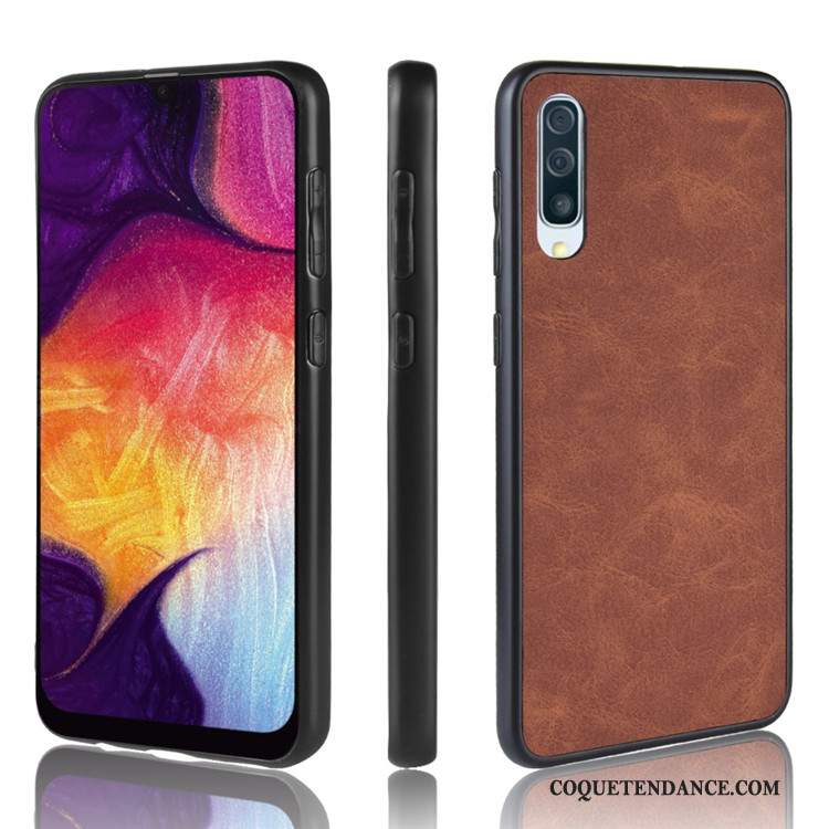 Samsung Galaxy A50 Coque Cuir Incassable Difficile Coque De Téléphone