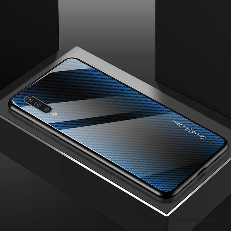 Samsung Galaxy A50s Coque Amoureux Verre Protection Silicone Étui