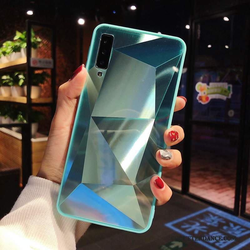 Samsung Galaxy A50s Coque Tout Compris Net Rouge Vert Incassable Petit