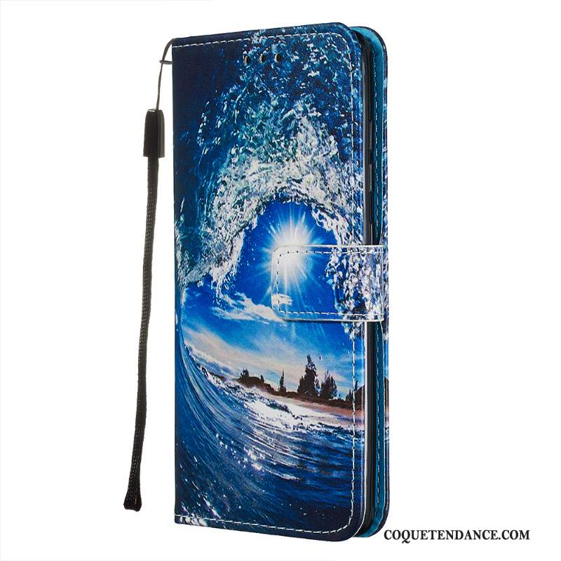Samsung Galaxy A51 Coque Carte Housse Fluide Doux Étui En Cuir
