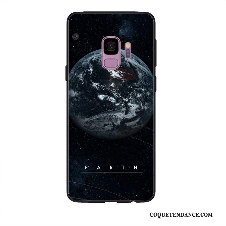 Samsung Galaxy A6 Coque Ciel Étoilé Noir De Téléphone Soirée Gaufrage