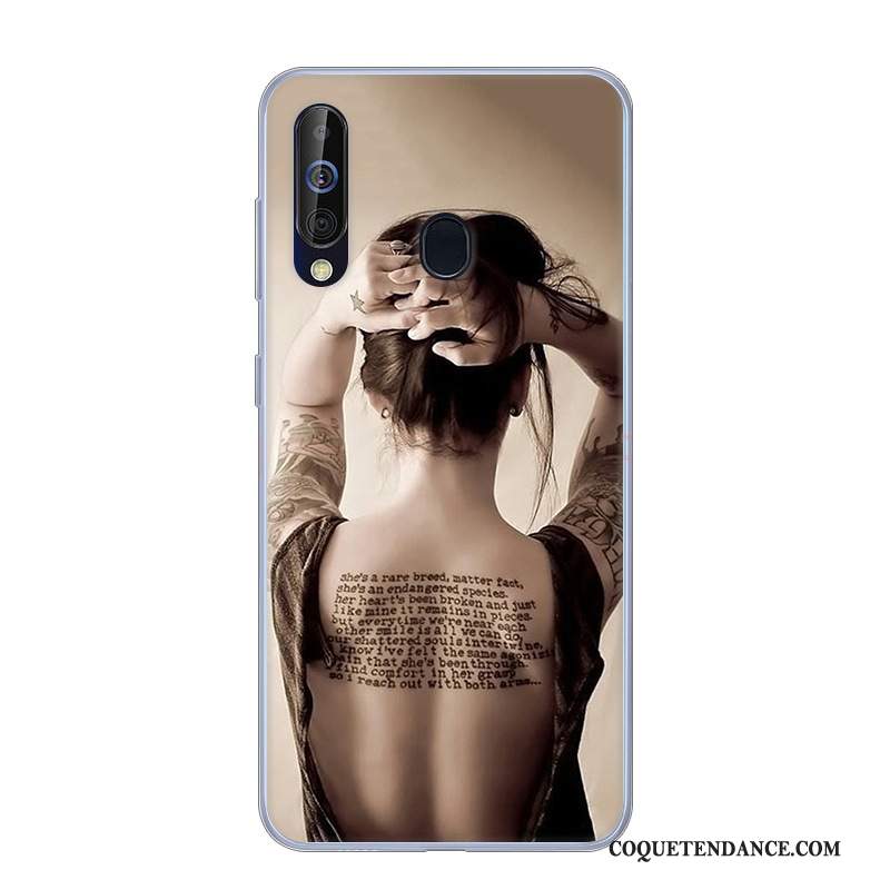 Samsung Galaxy A60 Coque Incassable Fluide Doux Dessin Animé De Téléphone Protection