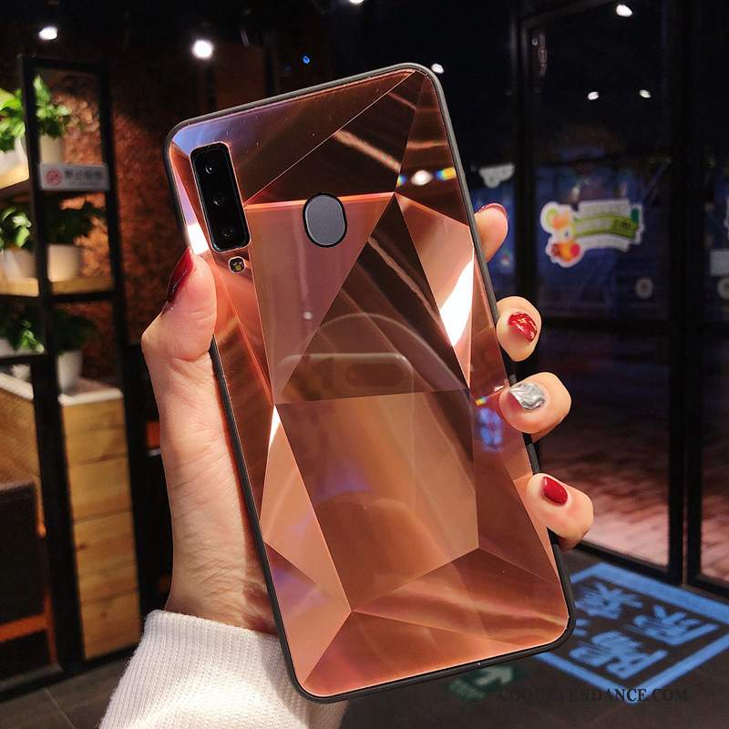 Samsung Galaxy A60 Coque Tendance Incassable Étui Rose