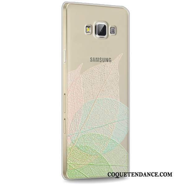 Samsung Galaxy A7 2015 Coque De Téléphone Protection Silicone Rouge Étui