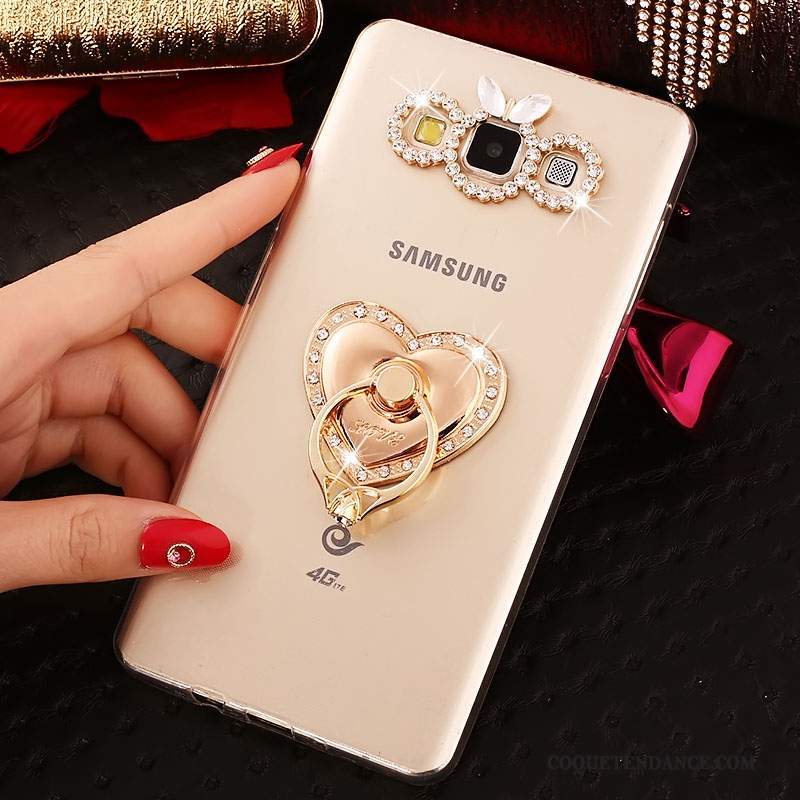 Samsung Galaxy A7 2015 Coque Nouveau Étui Strass De Téléphone Fluide Doux