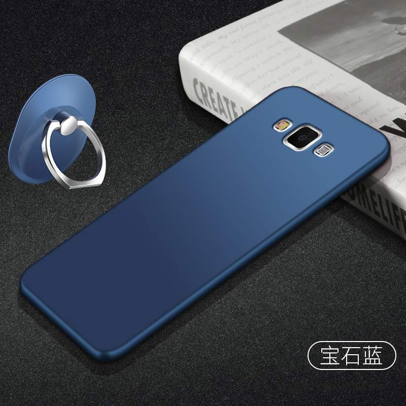 Samsung Galaxy A7 2015 Coque Protection Étui Tendance Tout Compris Rouge