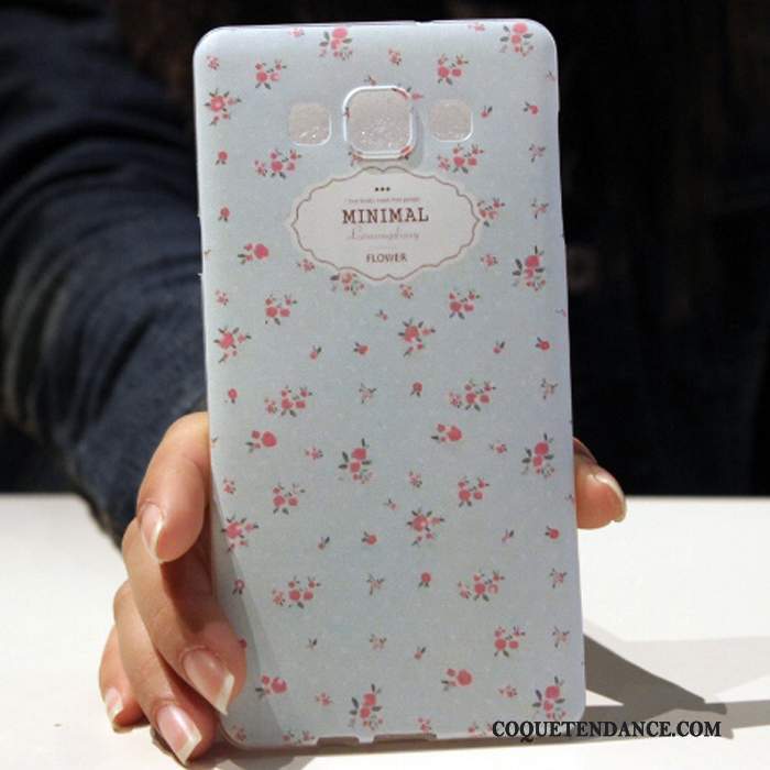 Samsung Galaxy A7 2015 Coque Silicone De Téléphone Rouge Étui Dessin Animé