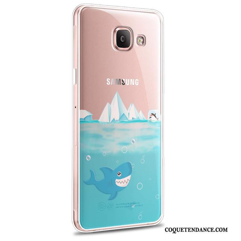 Samsung Galaxy A7 2016 Coque Silicone Incassable Dessin Animé Fluide Doux Protection