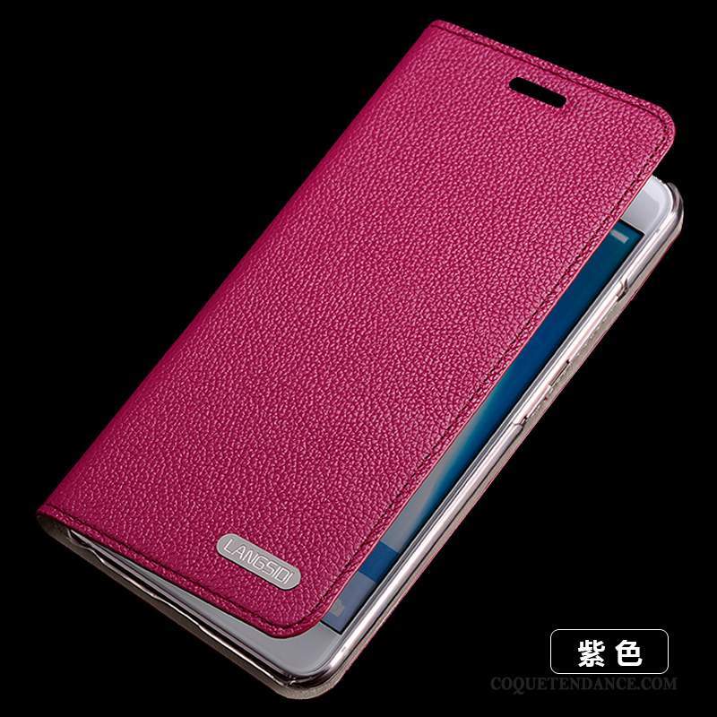 Samsung Galaxy A7 2017 Coque Cuir Véritable De Téléphone Personnalisé Silicone Rose