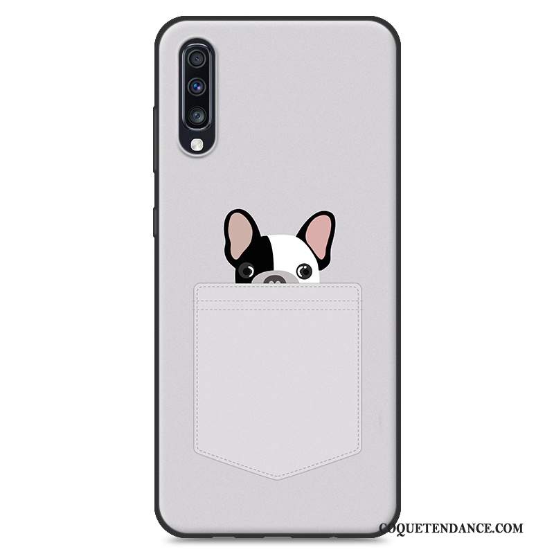 Samsung Galaxy A70 Coque De Téléphone Protection Personnalité Bleu Marque De Tendance