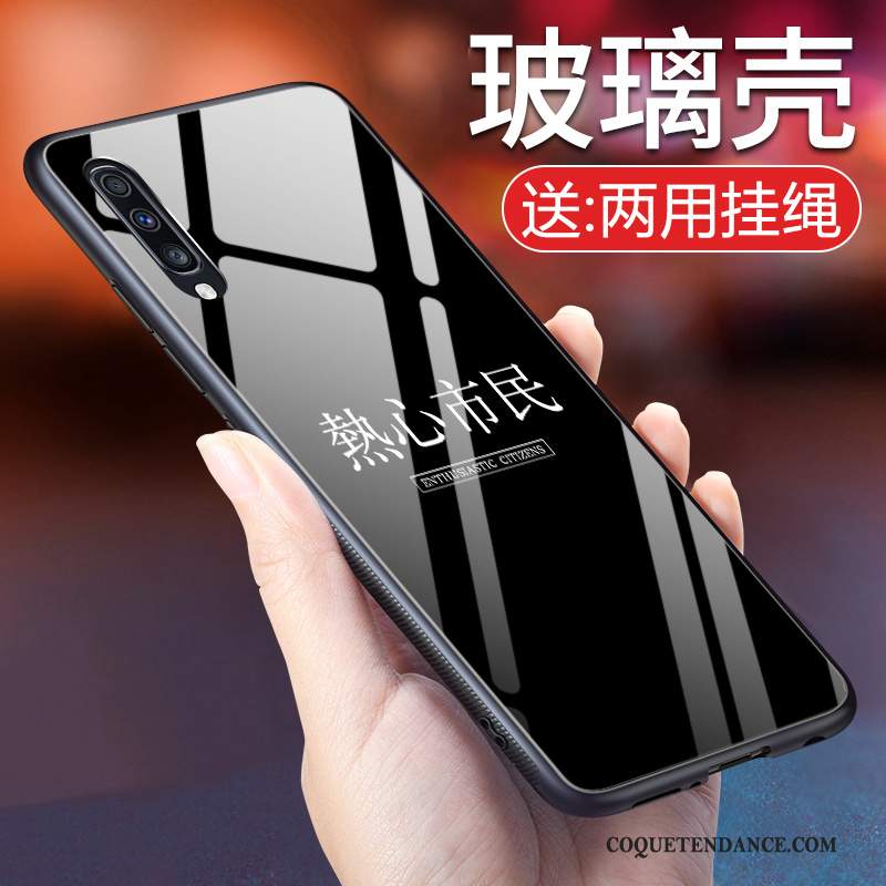 Samsung Galaxy A70 Coque Noir Verre Nouveau Tendance De Téléphone