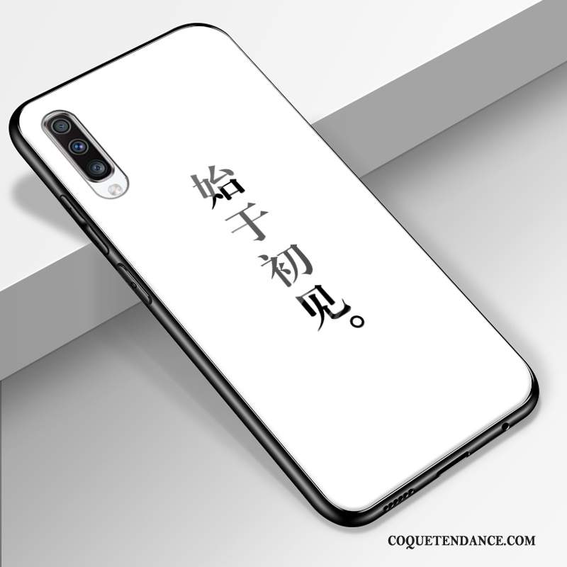 Samsung Galaxy A70 Coque Simple Personnalité Protection Mode Incassable
