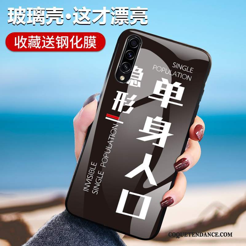Samsung Galaxy A70s Coque Créatif De Téléphone Verre Étui Protection