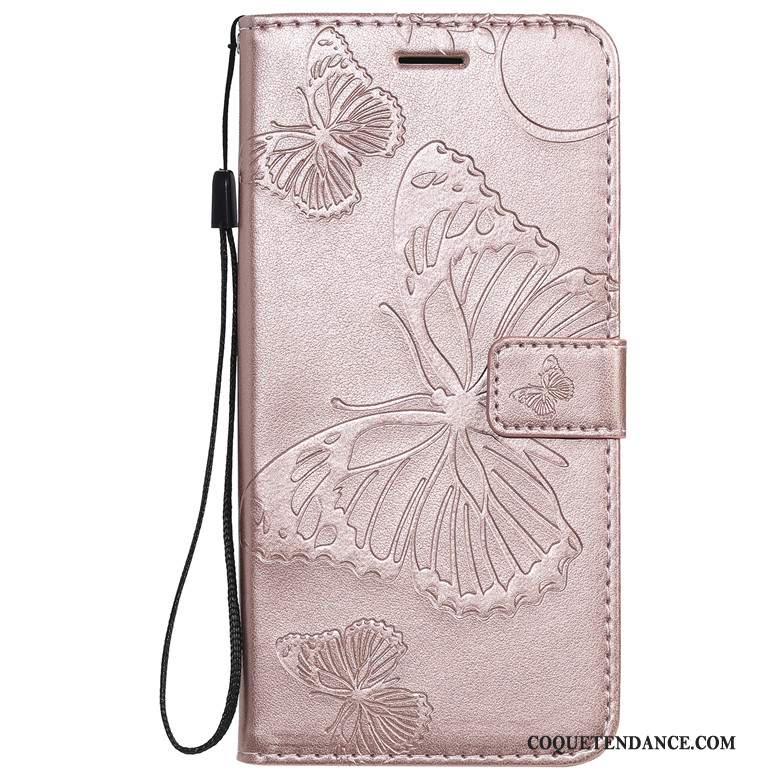 Samsung Galaxy A71 Coque De Téléphone Housse Vert Incassable Fleurs De Papillons