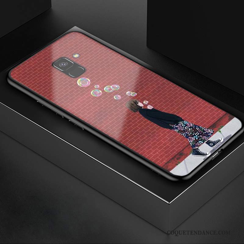 Samsung Galaxy A8 2018 Coque Protection Incassable Étui Tout Compris Fluide Doux