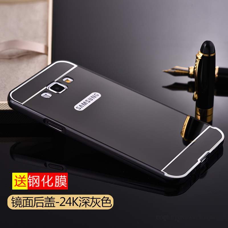 Samsung Galaxy A8 Coque Argent Tendance Tout Compris Couvercle Arrière