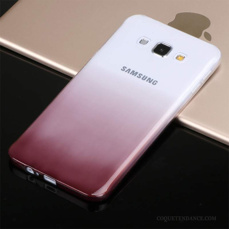 Samsung Galaxy A8 Coque Fluide Doux Transparent Personnalité Étui Silicone