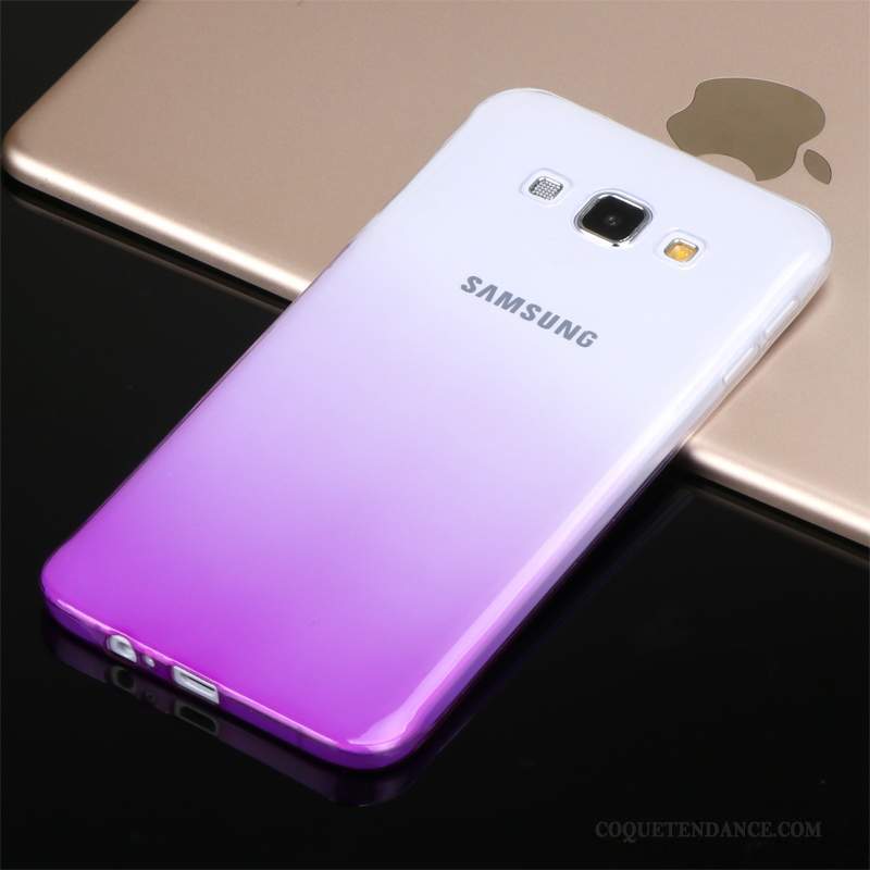 Samsung Galaxy A8 Coque Fluide Doux Transparent Personnalité Étui Silicone