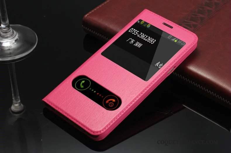 Samsung Galaxy A8 Coque Housse Noir Protection Étui En Cuir De Téléphone