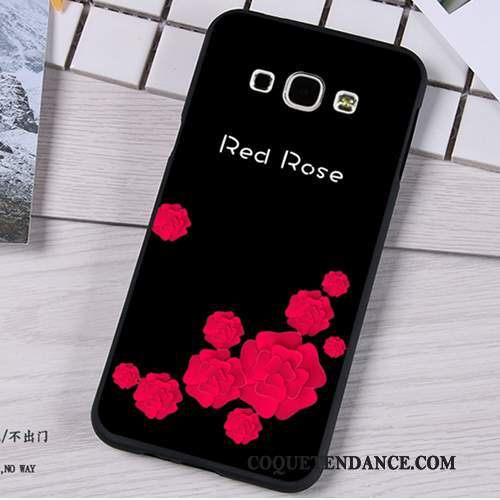 Samsung Galaxy A8 Coque Rose Clair De Téléphone Protection Fluide Doux
