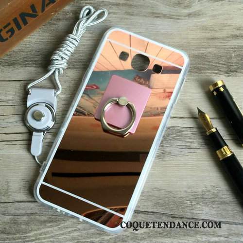 Samsung Galaxy A8 Coque Rose De Téléphone Support À Franges Fluide Doux