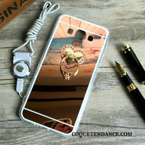 Samsung Galaxy A8 Coque Rose De Téléphone Support À Franges Fluide Doux