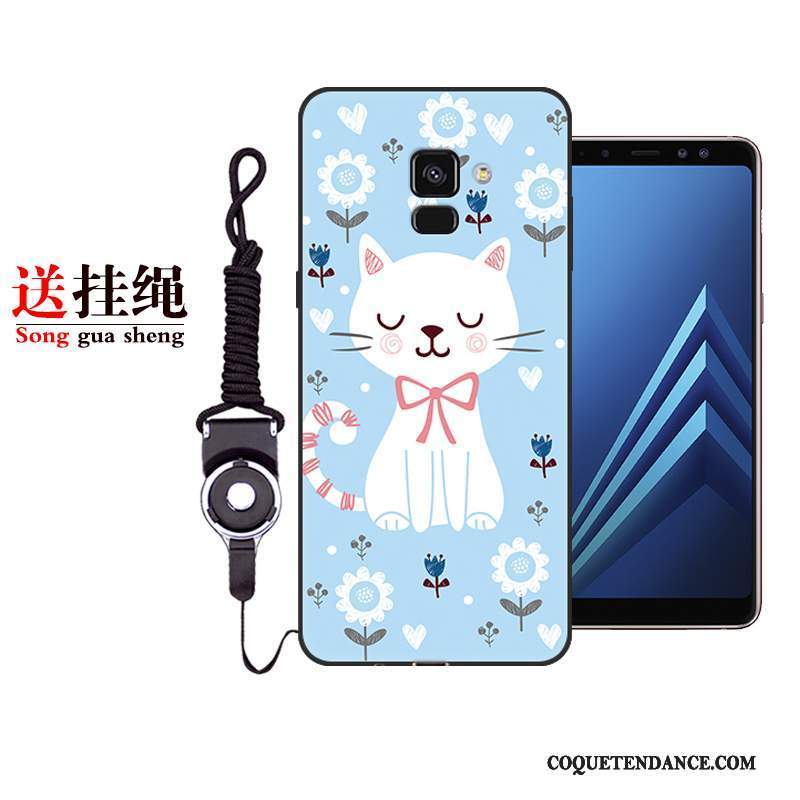 Samsung Galaxy A8+ Coque Silicone Étui Peinture Tout Compris Protection