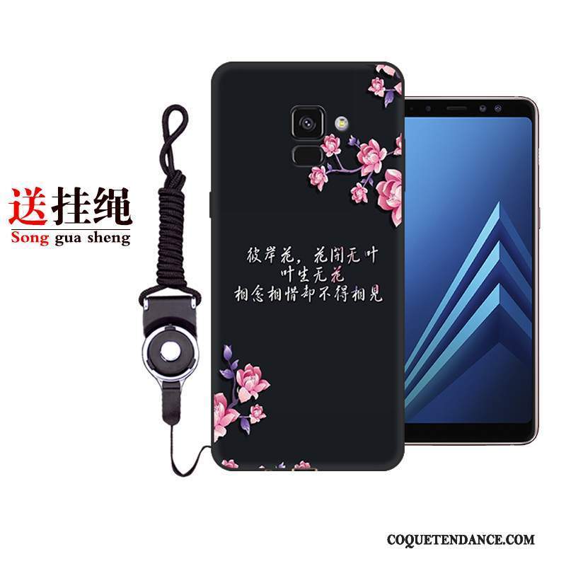 Samsung Galaxy A8+ Coque Silicone Étui Peinture Tout Compris Protection