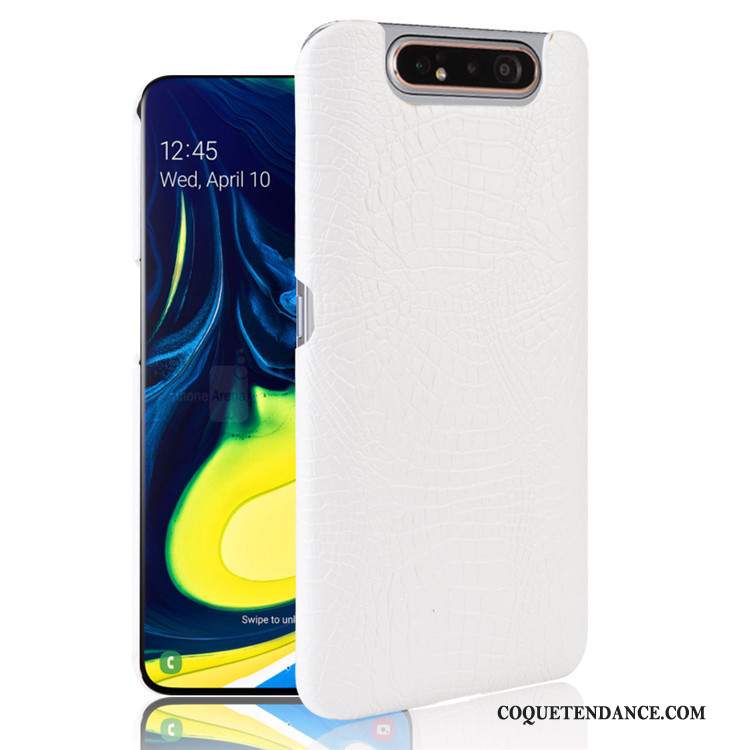 Samsung Galaxy A80 Coque Étui Difficile De Téléphone Cuir Protection