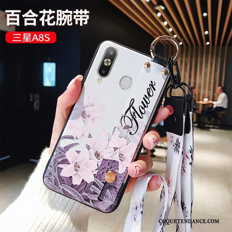 Samsung Galaxy A8s Coque Fleur Frais Tendance Petit